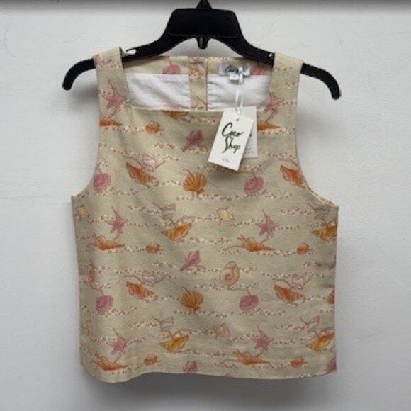 The Coco Shop Seashell Shift Top -- Size MNWT